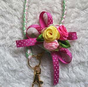 Rose key chain